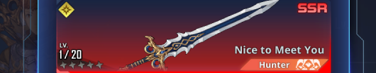 Nice to Meet You Weapon Banner