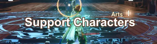 List of All Support Characters