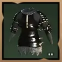 Blackened Plate Breastplate