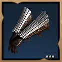 Feathered Drakeskin Gloves Hands Armor