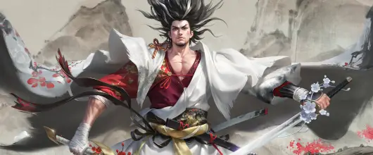 Honor of Kings Skin: Musashi Plum Samurai