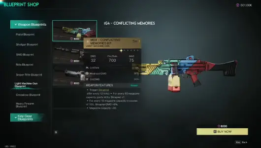 All New Weapons and How to Get Them MG4 Conflicting Memories