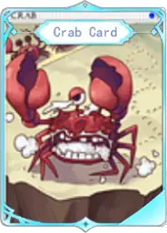 Crab Card – D Primary Weapon Card