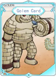 Golem Card – D Primary Weapon Card