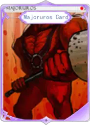 Majoruros Card – A Armor Card