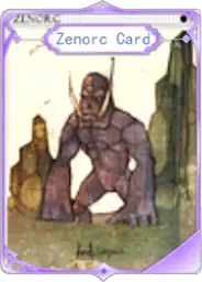 Zenorc Card – A Primary Weapon Card